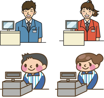 Cashiers clipart