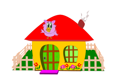 Casinha - fazendinha do dinho clipart