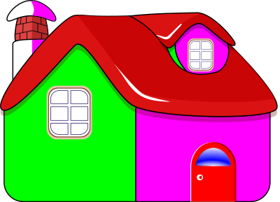 Casita redondita clipart