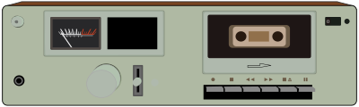 Cassette Deck clipart
