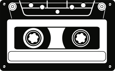 Cassette tape clipart