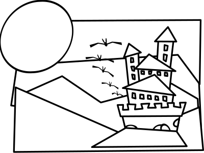 Castle 1 clipart