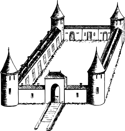 Castle 3 clipart