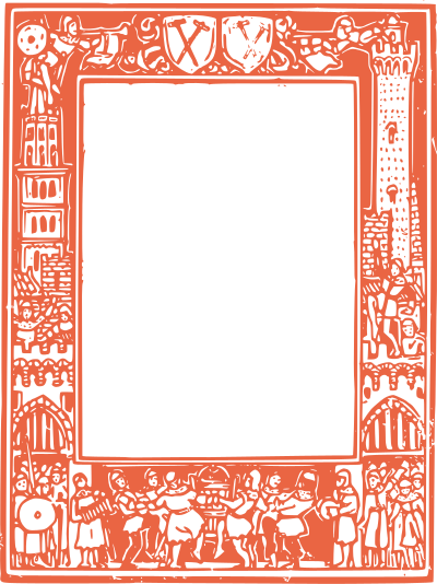 Castle Frame clipart