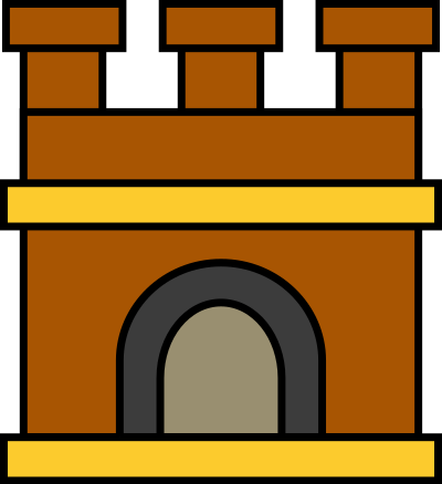 Castle keep clipart