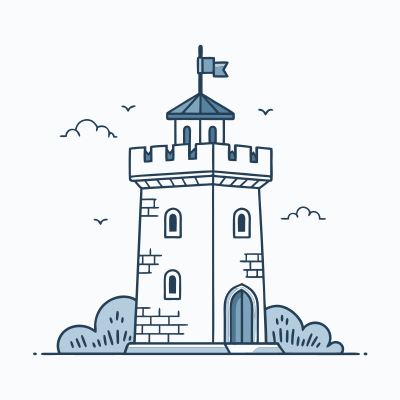 Castle Tower clipart