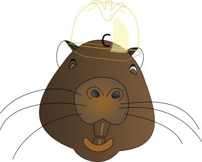 Castor clipart