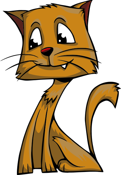 Cat 5 (darker) clipart