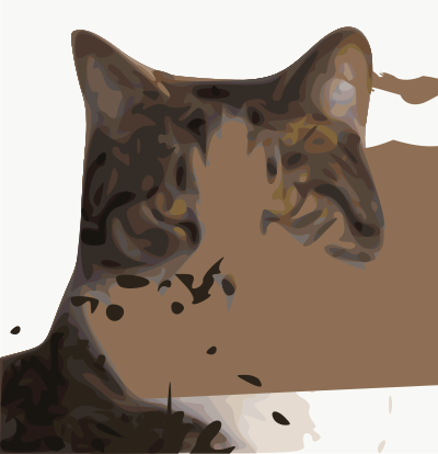 Cat head clipart