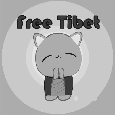 Cat Monk clipart