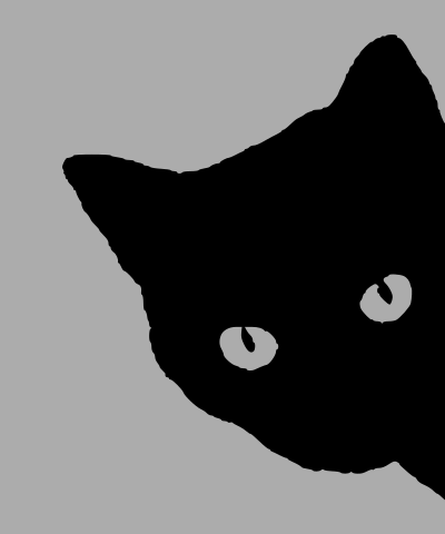Cat silhouette 01 clipart