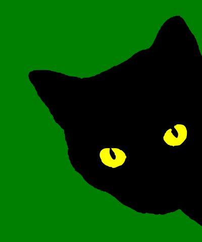 Cat silhouette clipart
