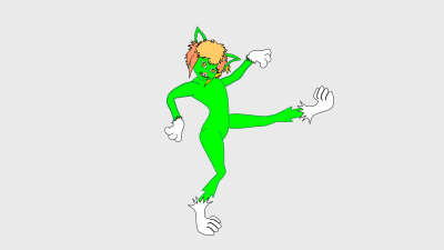 Cat toon clipart