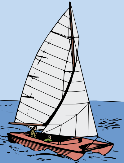 Catamaran - Colour Remix clipart