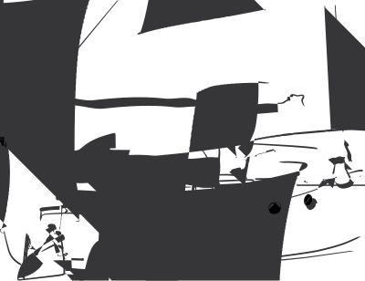 Catboat clipart