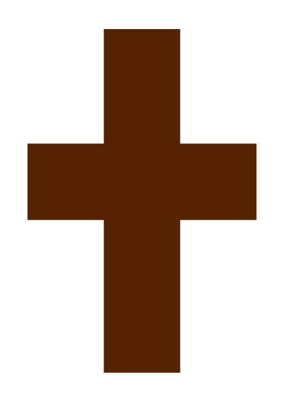Catholic cross clipart