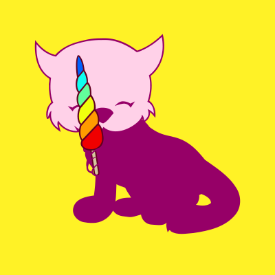 Cat+ice-cream 2 clipart