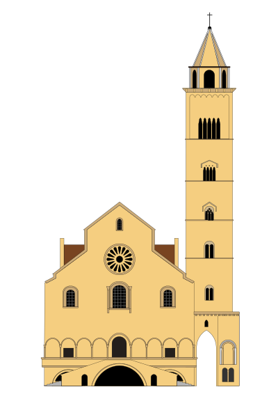 Cattedrale di Trani clipart