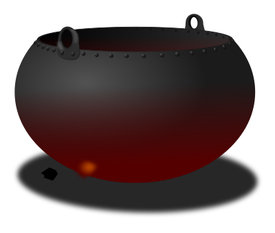 Cauldron clipart