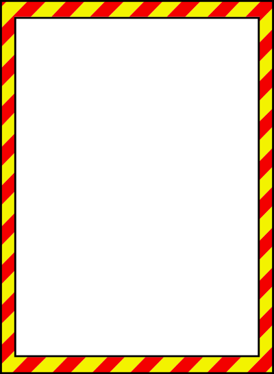 Caution Border 1 clipart