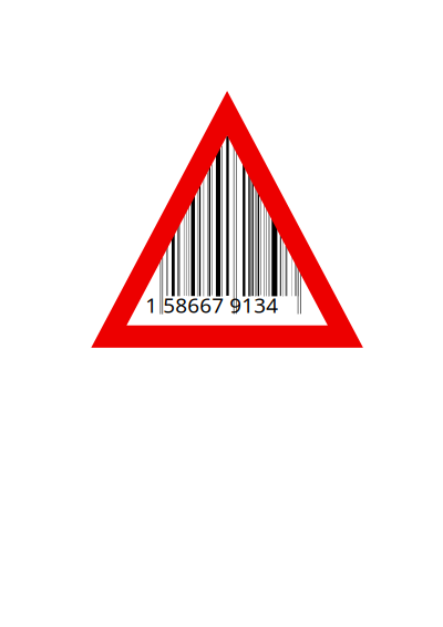 Caution, Consumerism Zone clipart