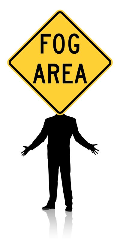 Caution Fog Next 100 Years clipart