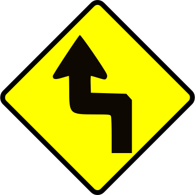 Caution-zig zag clipart
