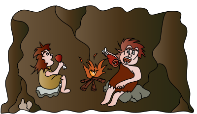 Cave lunch clipart