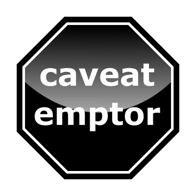 Caveat Emptor clipart