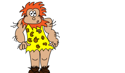 Caveman clipart