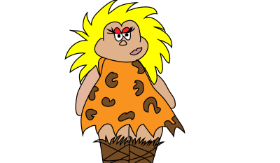 Cavewoman clipart