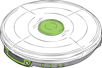 Cd walkman clipart