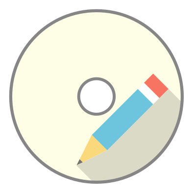 Cd-write clipart