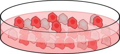 Cell culture clipart