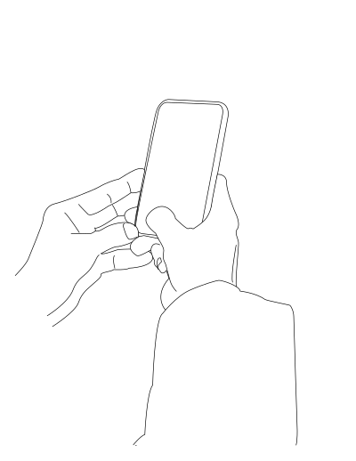 Cell hand2 clipart