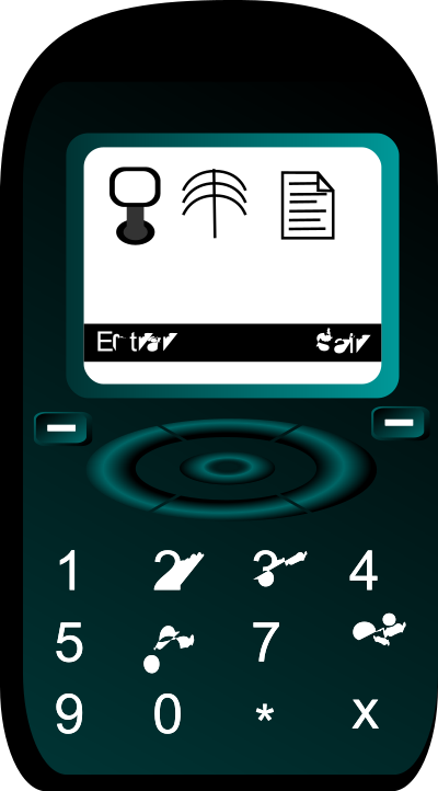 Cell Phone clipart