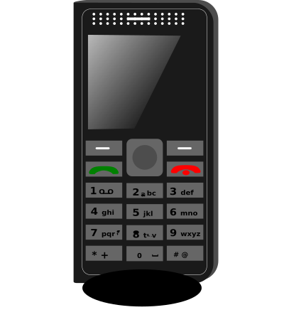 Cell phone clipart