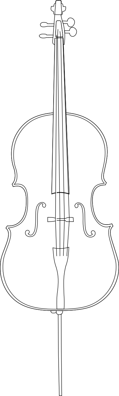 Cello 1 clipart