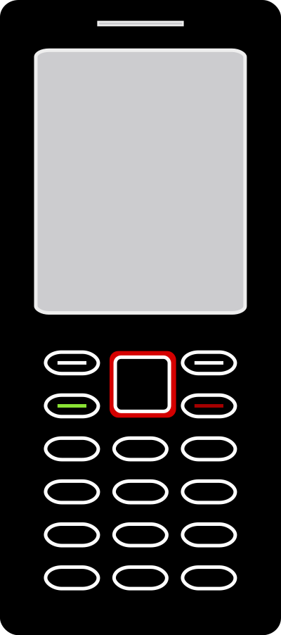 Cellphone clipart