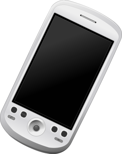 Cellular phone clipart
