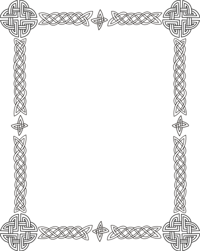 Celtic frame clipart