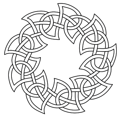Celtic knot 2 clipart