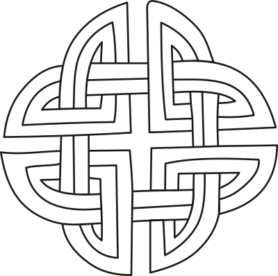Celtic knot 4 clipart