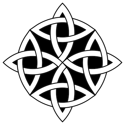Celtic Knot Circle Variation 2 clipart