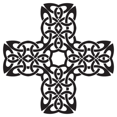 Celtic Knot Cross 2 clipart