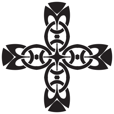 Celtic Knot Cross clipart