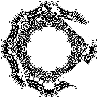 Celtic Knot Ornament Derivation 3 clipart