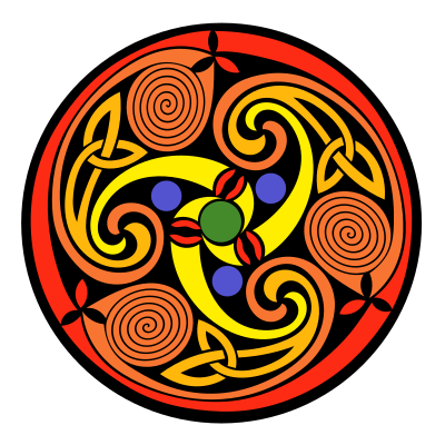 Celtic Spiral clipart