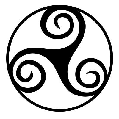 Celtic triskell 01 clipart