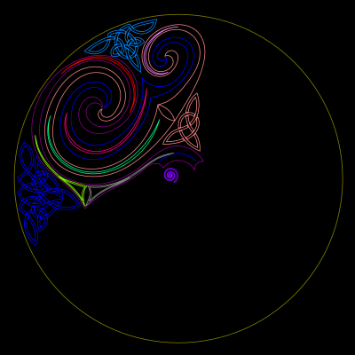 CelticSpiralNoFill clipart